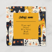 Catteries Visitekaartje (Voorkant)