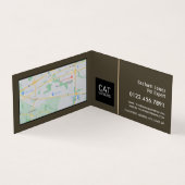 Cattery, Pet Boarding Service (gedetailleerd) Visitekaartje (Binnen)