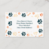  Cattery Visitekaartje met foto (Achterkant)