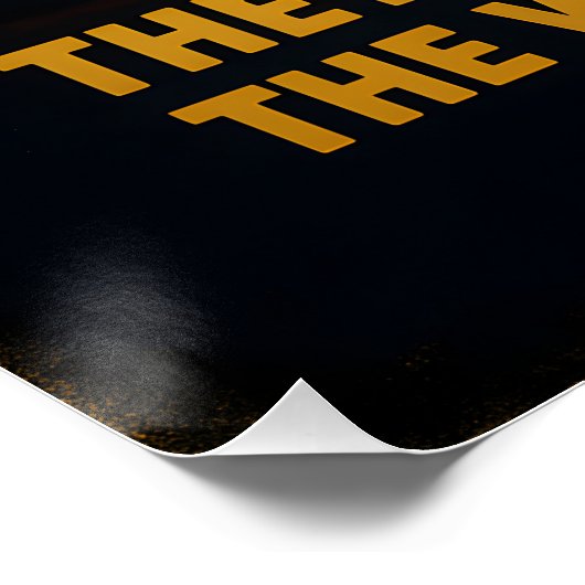 CATTIE – Funny Horror Cat Parody Perfect Poster (Hoek)