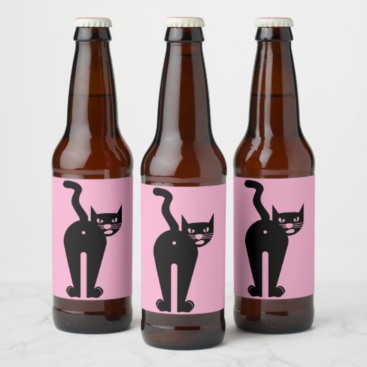 Cattitude  bier etiket (Flessen)
