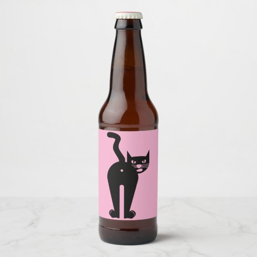 Cattitude bier etiket (Voorkant)