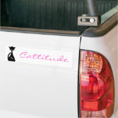 Cattitude bumpersticker (Op Truck)