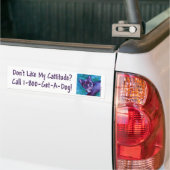 Cattitude Cat Bumpersticker (Op Truck)