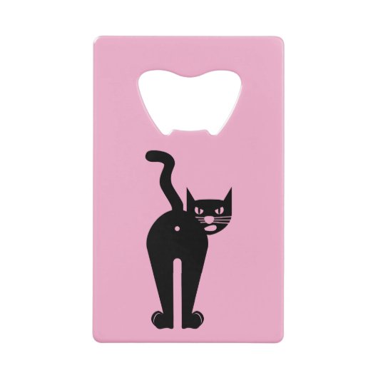 Cattitude  creditkaart flessenopener (Voorkant)