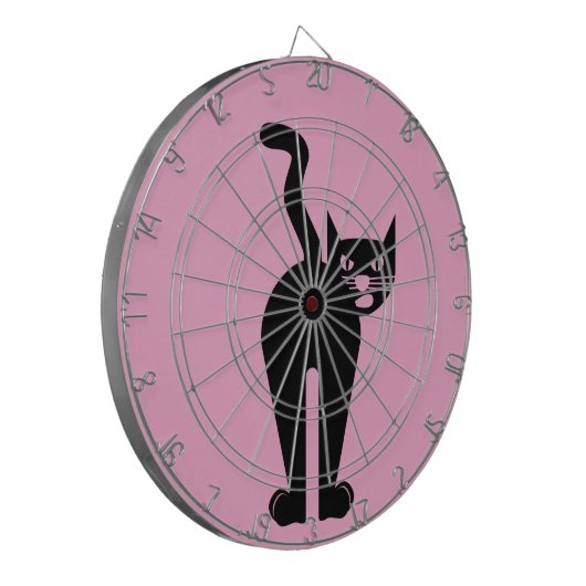 Cattitude dartbord (Voorkant Links)