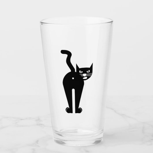 Cattitude  glas (Voorkant)