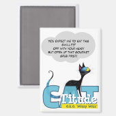 CatTitude | Gourmet Grub Chaos Posse Magneet (Voorkant / Achterkant)