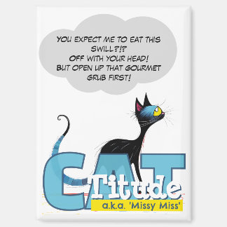 CatTitude | Gourmet Grub Chaos Posse Magneet