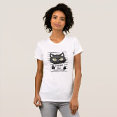 Cattitude grappige katten liefhebbers cadeau t-shirt (Voorkant volledig)