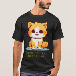 Cattitude: Het is een echt iets T-shirt