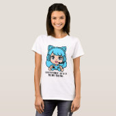 Cattitude: Het is een echt iets T-shirt (Voorkant volledig)