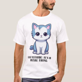 Cattitude: Het is een echt iets T-shirt