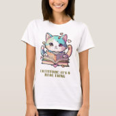 Cattitude: Het is een echt iets T-shirt (Voorkant)