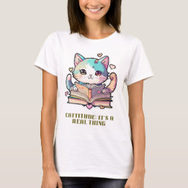 Cattitude: Het is een echt iets T-shirt
