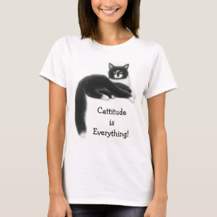 Cattitude is het Shirt Alles voor dames Baby