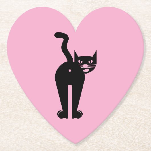 Cattitude  kartonnen onderzetters (Voorkant)