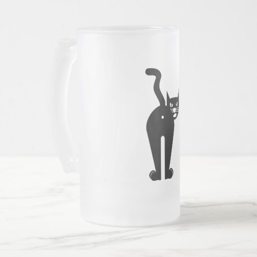 Cattitude  matglas bierpul (Voorkant links)