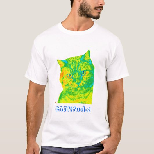 CATtitude! T-shirt (Voorkant)