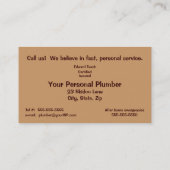 !Cattitude! Visitekaartje (Achterkant)