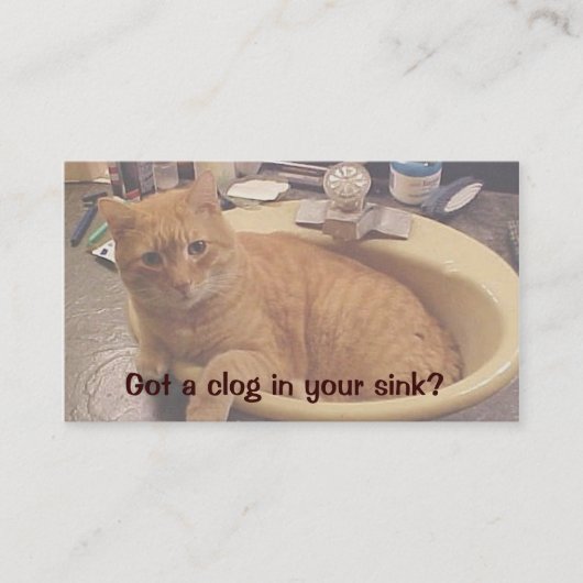 !Cattitude! Visitekaartje (Voorkant)