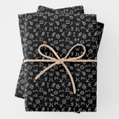 Cattle Brands Wrapping Paper Flat Sheet Set of 3 (In situ)