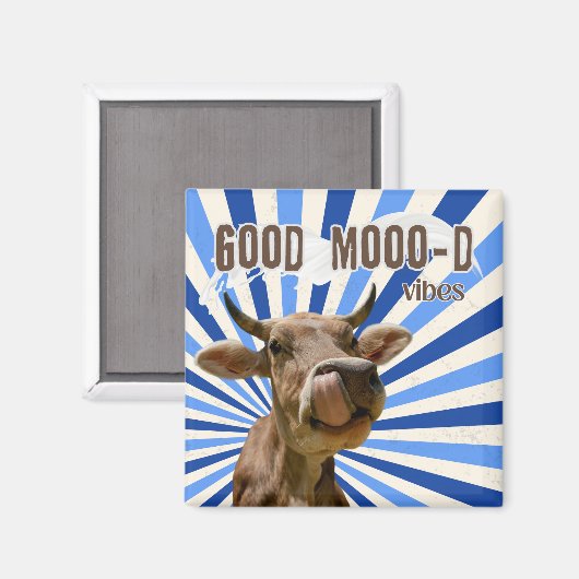 Cattle Call - Goede Mooo-D vibes! Magneet (Voorkant / Achterkant)
