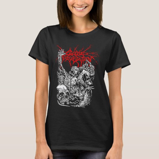Cattle Decapitation Design T-shirt (Voorkant)