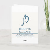 Cattle Dog Kaart (Achterkant)