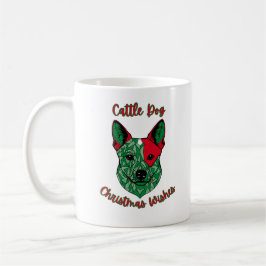 Cattle Dog Kerstwensen Koffiemok