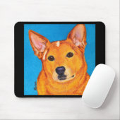 Cattle Dog Mousepad - "Rood" Muismat (Met muis)