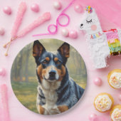 Cattle Dog Papieren Bordje (Feest)