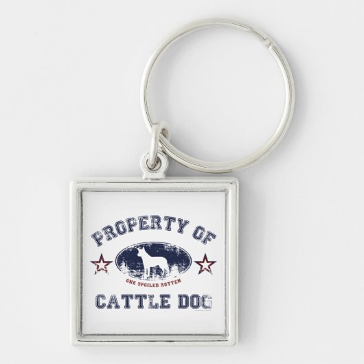 Cattle Dog Sleutelhanger (Voorkant)