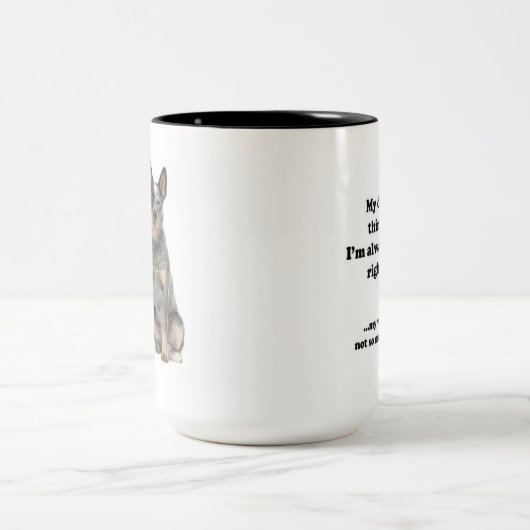 Cattle Dog tegen Mok van vrouwen (Center)