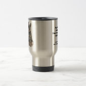 Cattle Dog tegen Wife Travel Mug Reisbeker (Center)