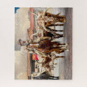 Cattle Drive, Longhorns & Cowboys, Fort Worth, Ver Legpuzzel (Verticaal)