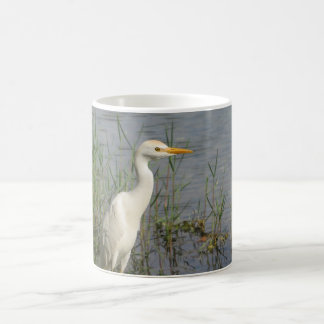 Cattle Egret Vogel Fotografie Mok – Elegante Wit