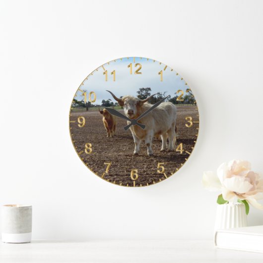 Cattle on the Loose: Highland Koeien Tarwe Heist Grote Klok (Huis)