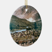 Cattle Ranch, Colorado, 1899 (foto) Keramisch Ornament (Rechts)