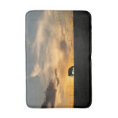 Cattle Sunset Silhouette Badmat (Voorkant Verticaal)