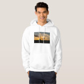 Cattle Sunset Silhouette Hoodie (Voorkant volledig)