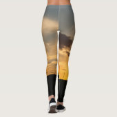 Cattle Sunset Silhouette Leggings (Achterkant)