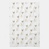 Cattledog Heeler (Red White) Theedoek (Verticaal)