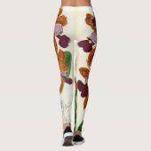 Cattleya Guttata Leopoldii  Lindenia Orchid Leggings (Achterkant)
