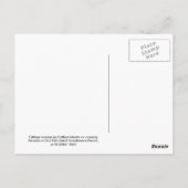 Cattleya mossiae briefkaart (Achterkant)