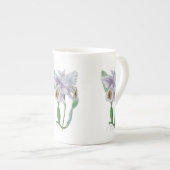 Cattleya Orchid Botanical Bone China Mok (Voorkant rechts)