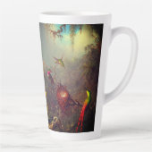 Cattleya Orchid en drie kolibries kop (Rechts)