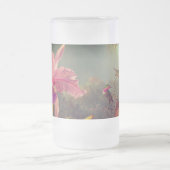 Cattleya Orchid en drie kolibries kop (Center)