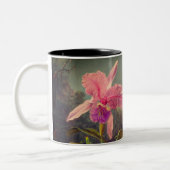 Cattleya Orchid en drie kolibries kop (Links)