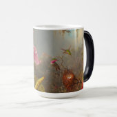 Cattleya Orchid en drie kolibries kop (Voorkant rechts)